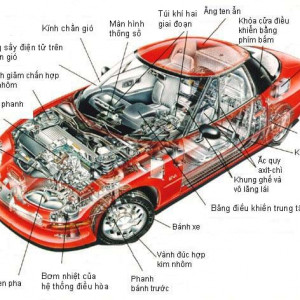 Các đơn vị chức năng của một ô tô
