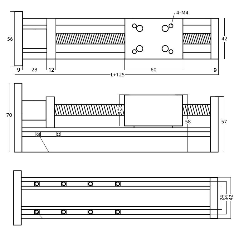bản vẽ cấu tạo của cơ cấu TLM40-S