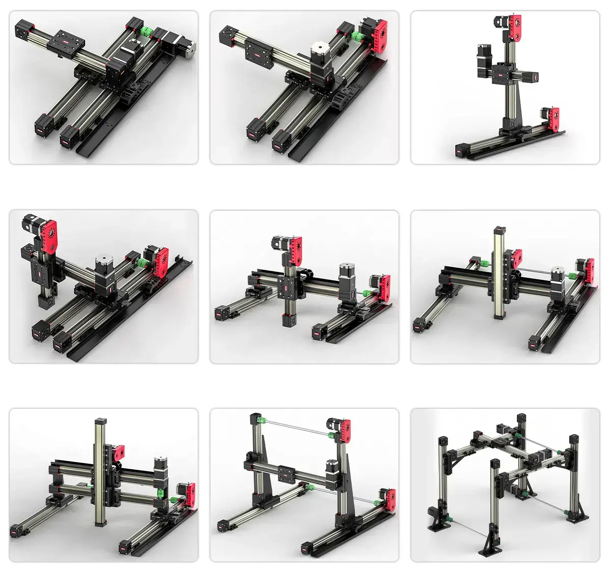 lắp ráp cơ cấu trượt TLM45B