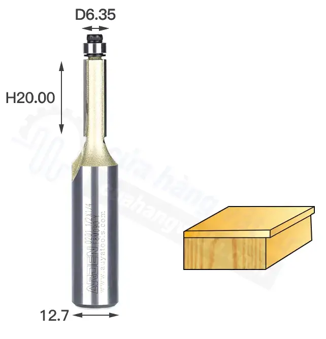 dao phay gỗ tạo viền Arden
