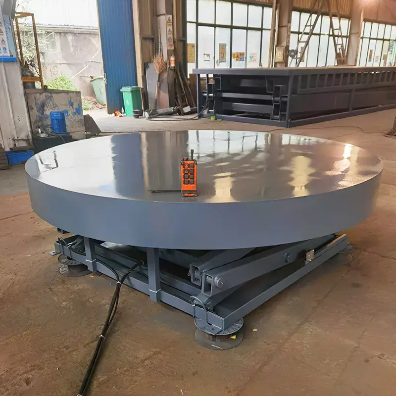 bàn xoay nâng hạ