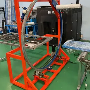 Máy quấn màng PE dùng cho kiện hàng kích thước lớn