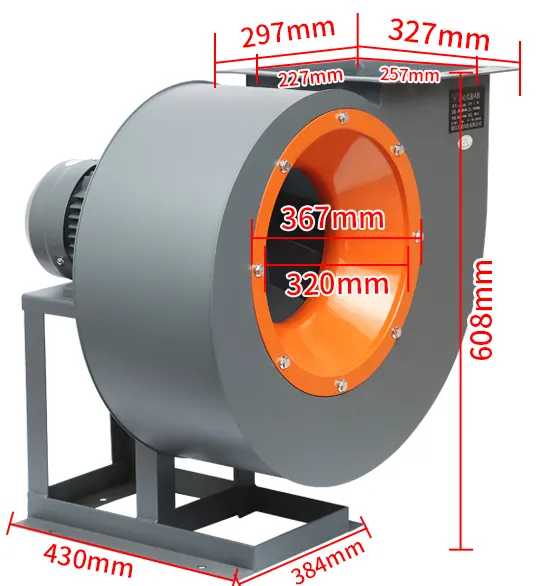 quạt hút ly tâm công suất 2.2kw