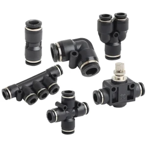 Đầu nối ống khí nén PU PY PE PK PZA (Ống 4 6 8 10 12 mm)