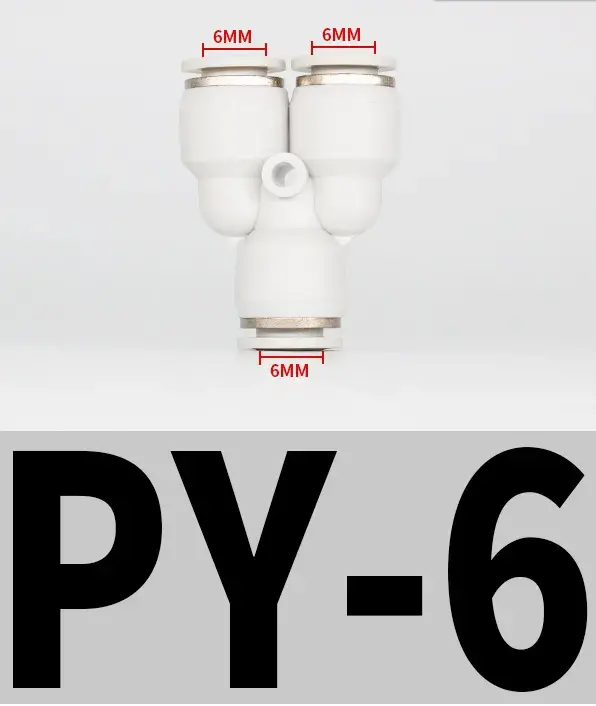 đầu nối ống khí nén PY6