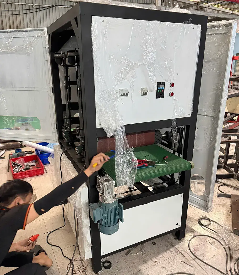 máy mài thùng DM600