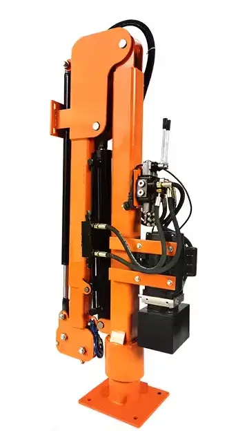 cần cẩu telescope 1 tấn xoay thủ công