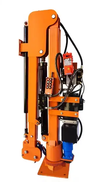 cần cẩu telescope 1 tấn xoay tự động