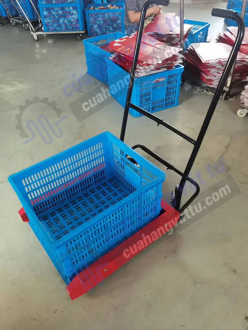 xe đẩy hàng chuyên dụng cho nhà xưởng