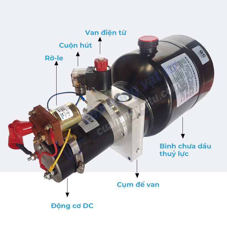 nguồn thuỷ lực mini 12V