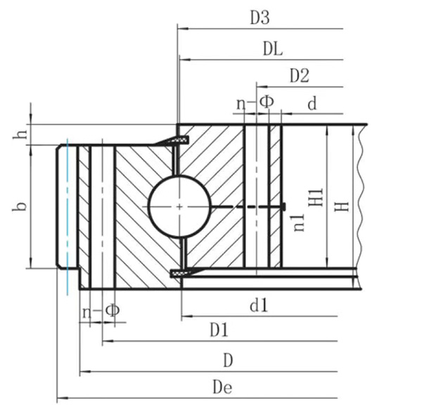 bản vẽ mâm xoay bánh răng